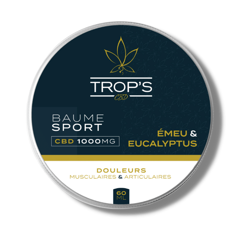 Baume sport 1000mg CBD