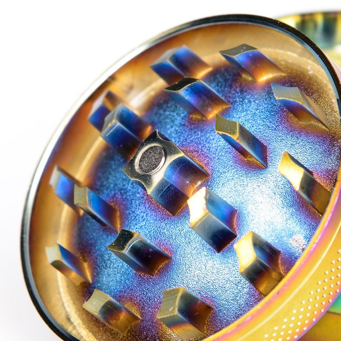 GRINDER CURVED RAINBOW 50MM